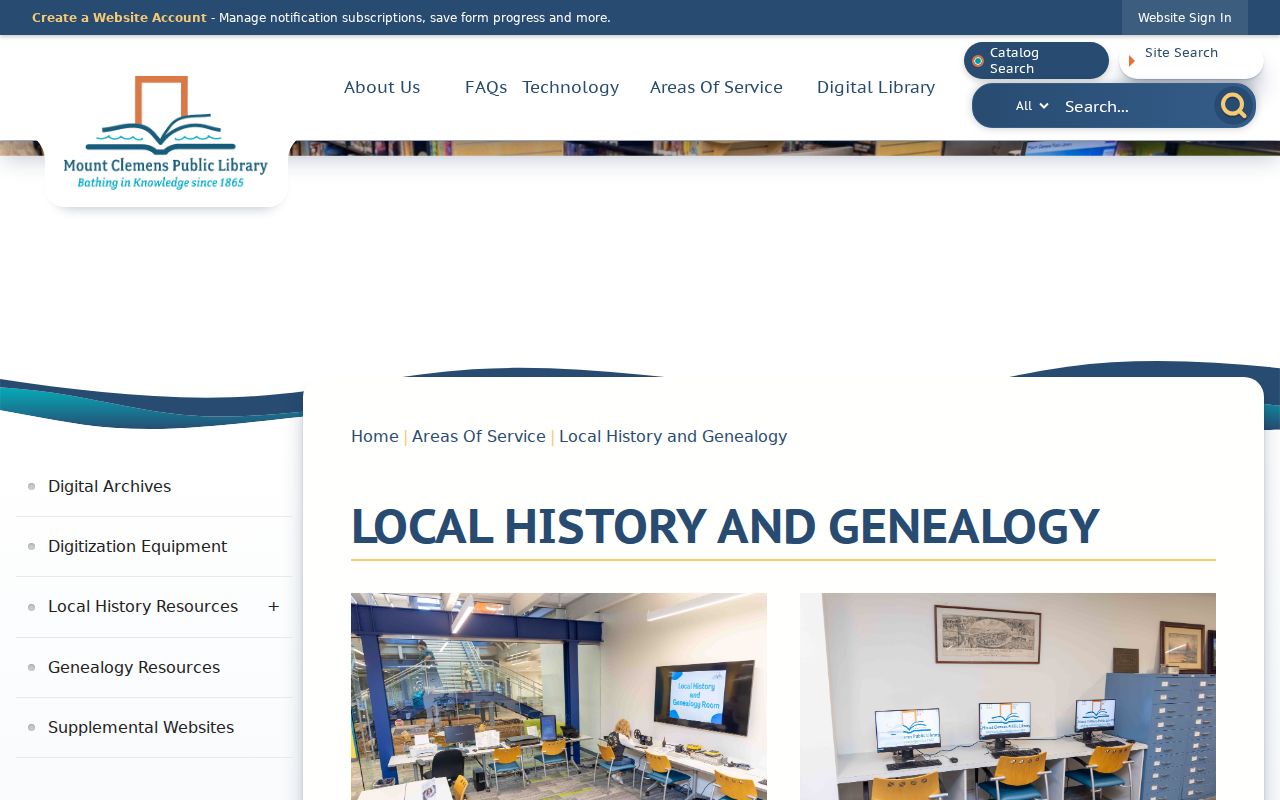 Macomb city directory research at the Mount Clemens Local History and Genealogy Room
